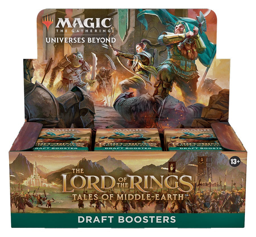 Magic the Gathering The Lord of the Rings Tales of Middle Earth Draft Booster Box