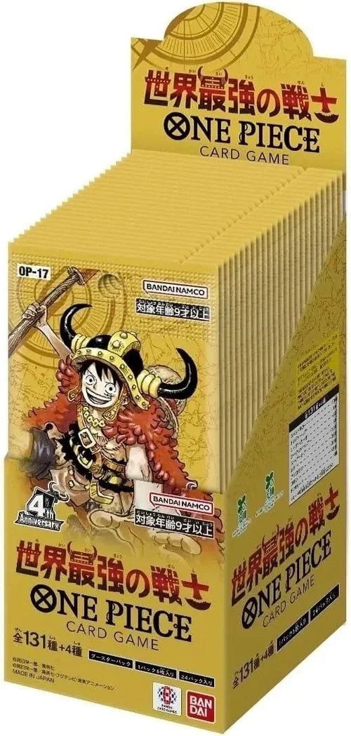 One Piece Card Game The Worlds Strongest Warriors [OP-17] Booster Box - Japanese